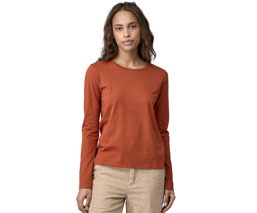 Patagonia Long Sleeve Regenerative Organic Certified Cotton Tee