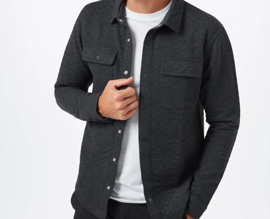 Tentree Colville Quilted Shacket