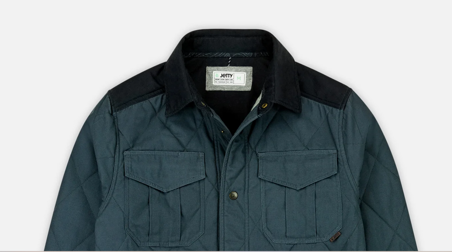 Jetty Supply Dogwood Quilted Jacket