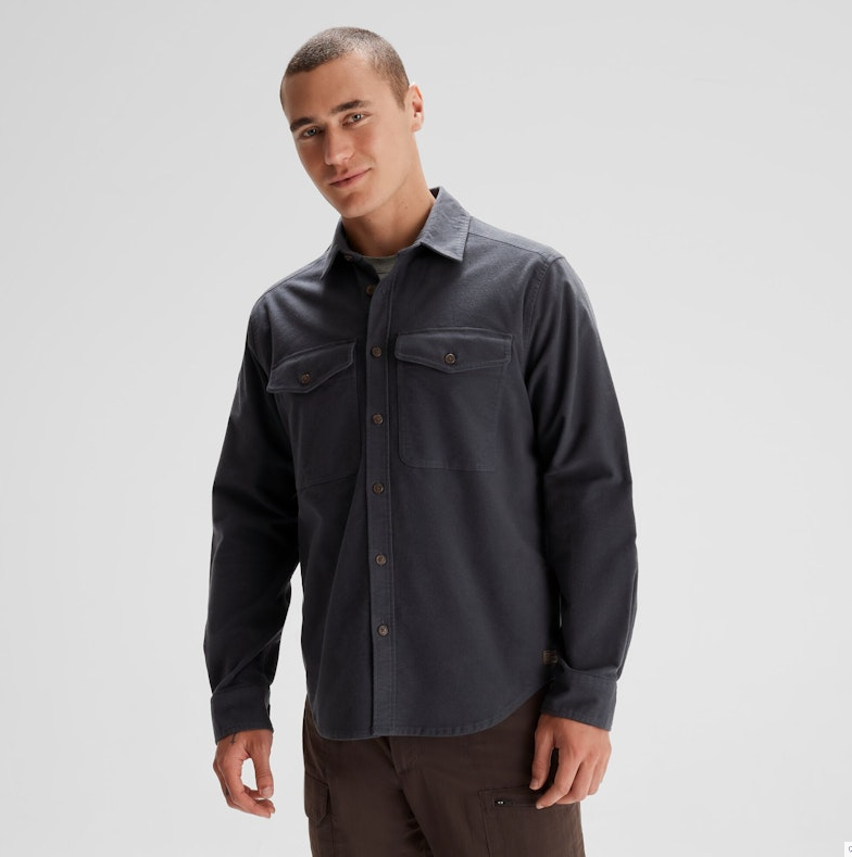 Kathmandu Huntly Moleskin Long Sleeve Shirt