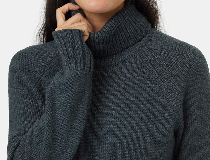 Tentree Highline Wool Turtleneck Sweater