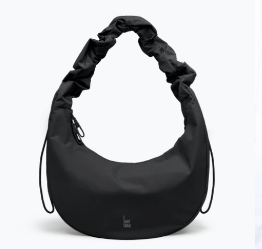 Got Bag Moon Bag Ruffle - Black