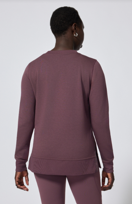 MPG Sport Serene Side Slit Pullover