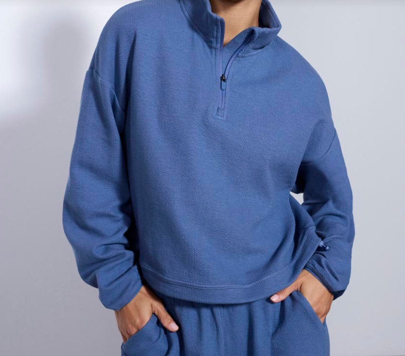 MPG Solace Textured 1/2 Zip Pullover