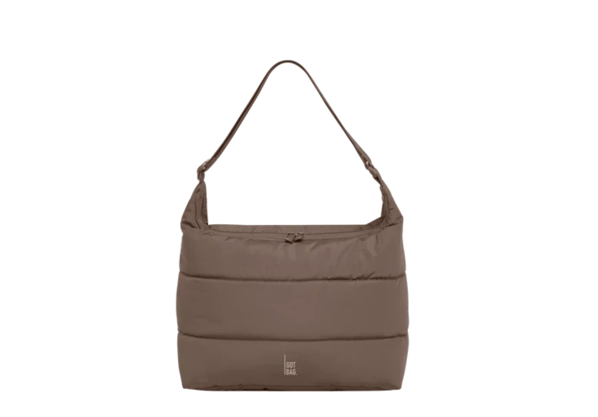 Got Bag Puffer Square Bag - Oyster Monochrome